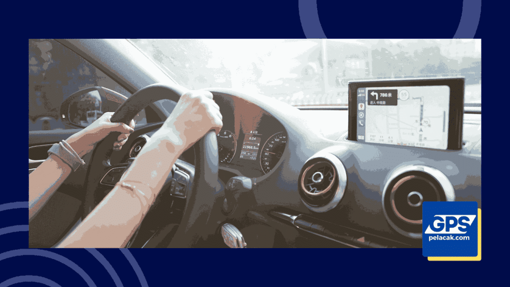 Aplikasi GPS di Mobil