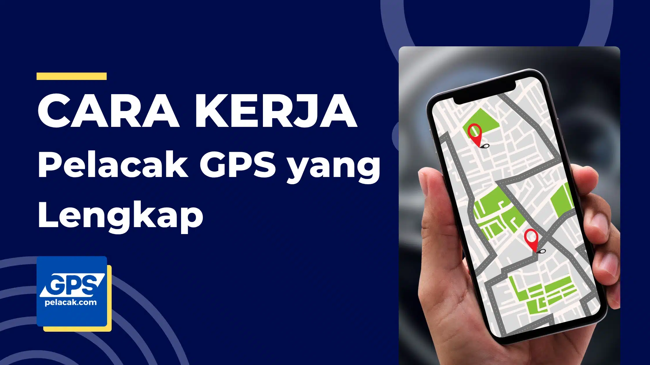 cara kerja pelacak gps