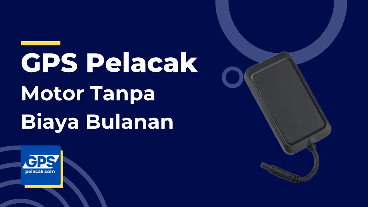 GPS Pelacak untuk motor tanpa biaya bulanan lagi