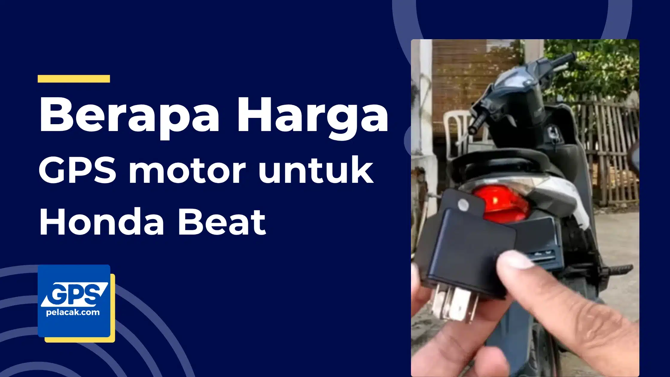 harga gps motor honda beat