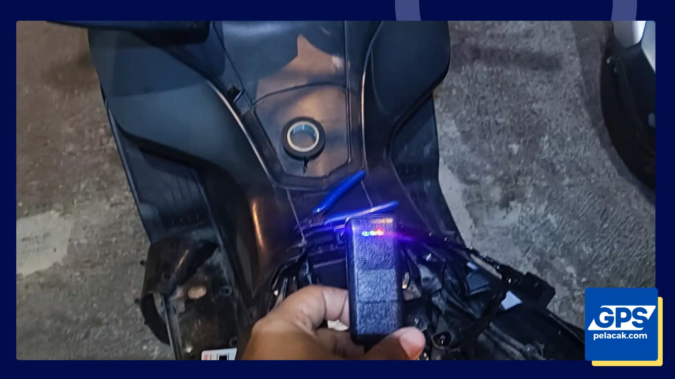 Biaya Pasang GPS Motor Tangerang Start 125.000 1 tempat pasang gps motor di tangerang